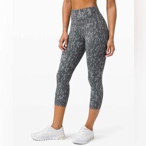 lululemon Wunder Train High-Rise Crop 21” *Print